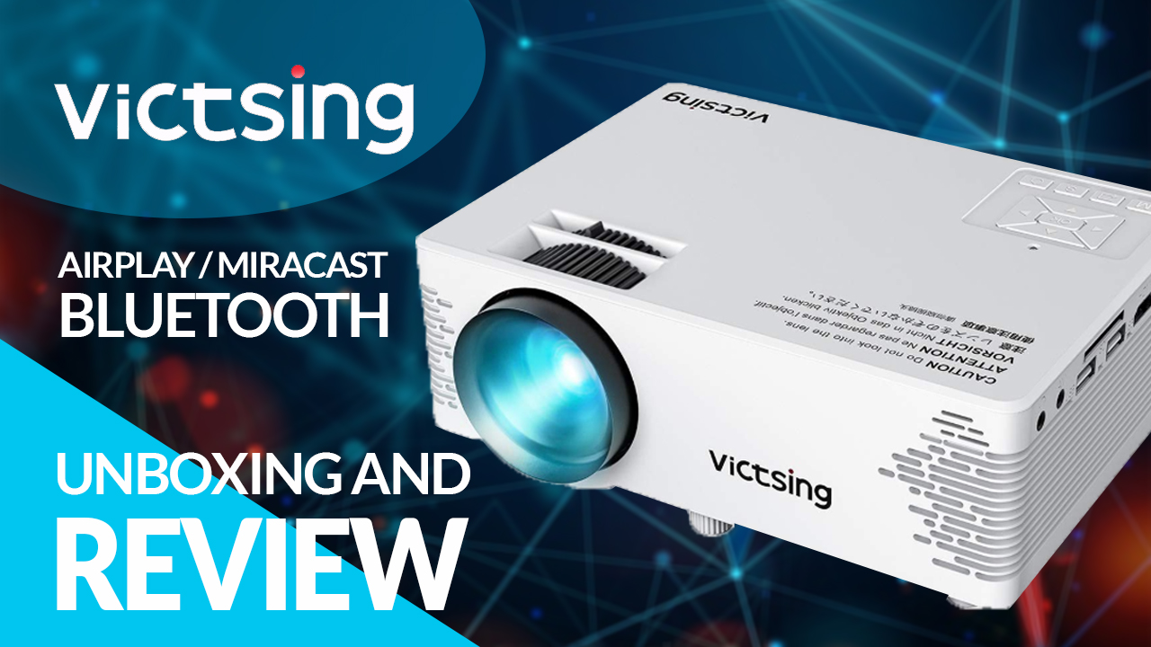 Victsing BH400A LED Projector Unboxing and Review XC Techs