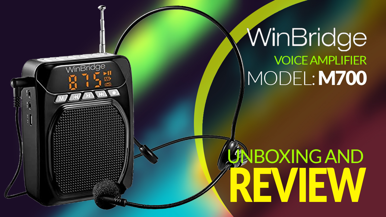 WinBridge Voice Amplifier M700 – Unboxing And Review – XC Techs ...