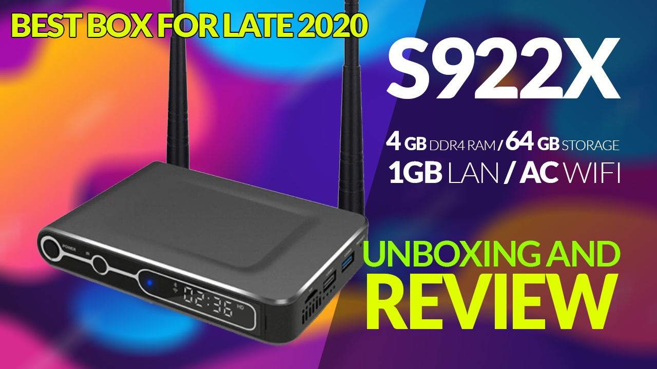 S922X Hexa-core Android TVBOX – Unboxing And Review – XC Techs ...