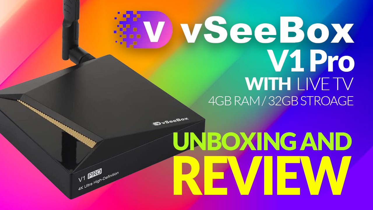 vSeeBox V1 Pro Android Box With Heat Live And Heat VOD XC Techs