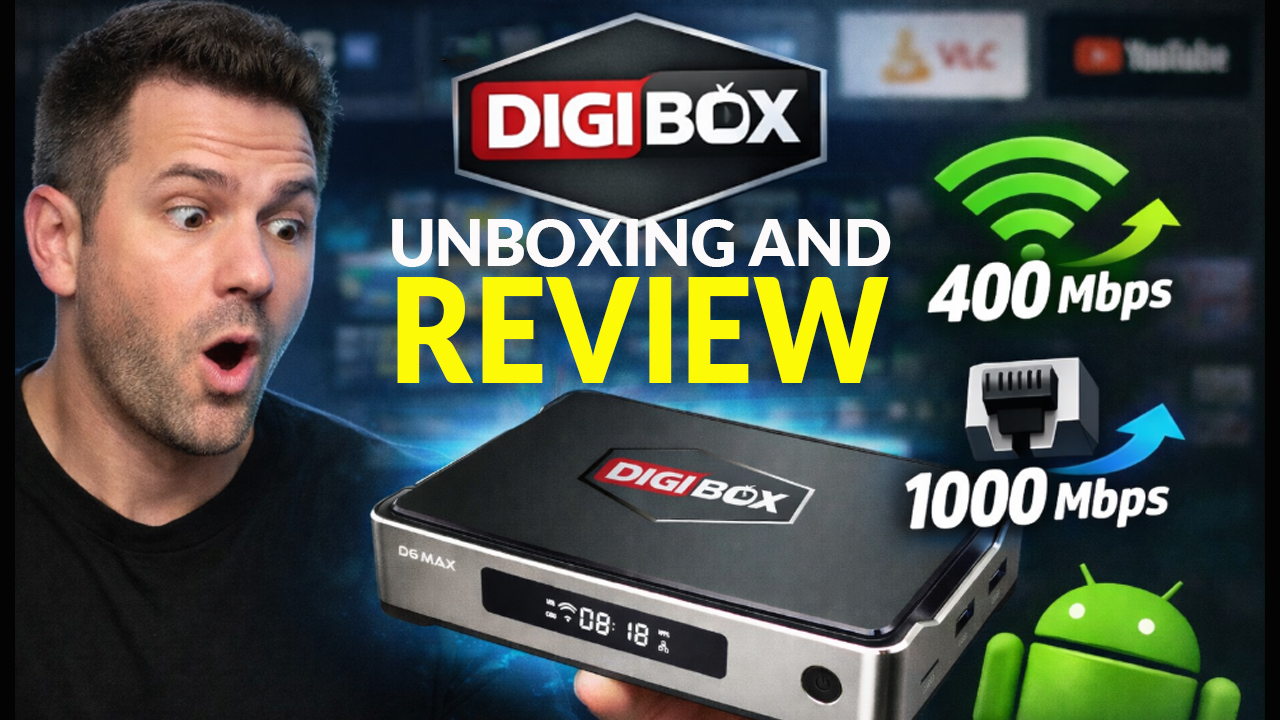 Digibox D6 MAX Review, Apps, Video Playback, Is It Worth It? – XC 